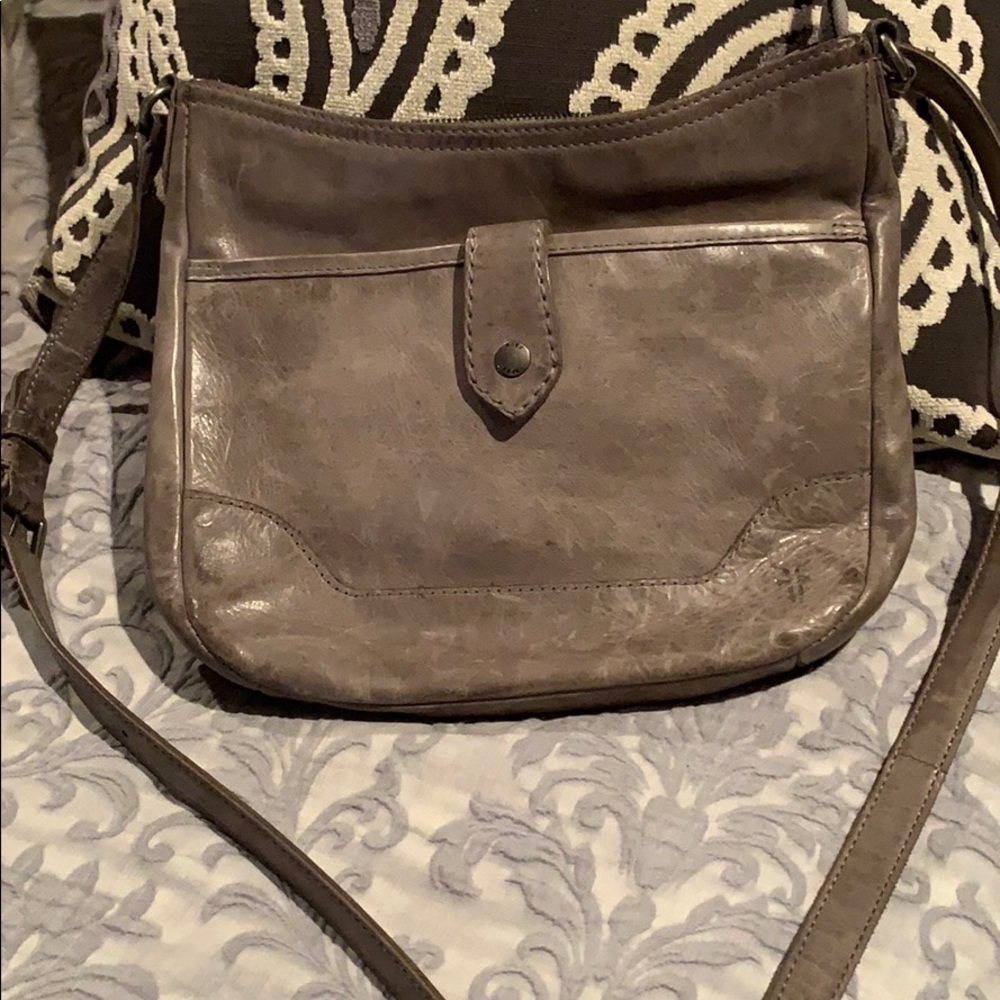Frye leather crossbody